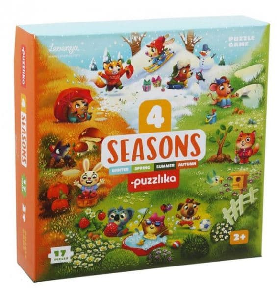 Пазли Puzzlika 4 Сезони №15238 — купити | Канцелярський Сад