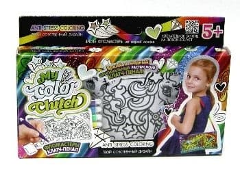 Набір креат.творч."My Color Clutch"клатч-пенал-розм.№CCL-02-01U,02U,03U/06U/DankoToys — купити | Канцелярський Сад