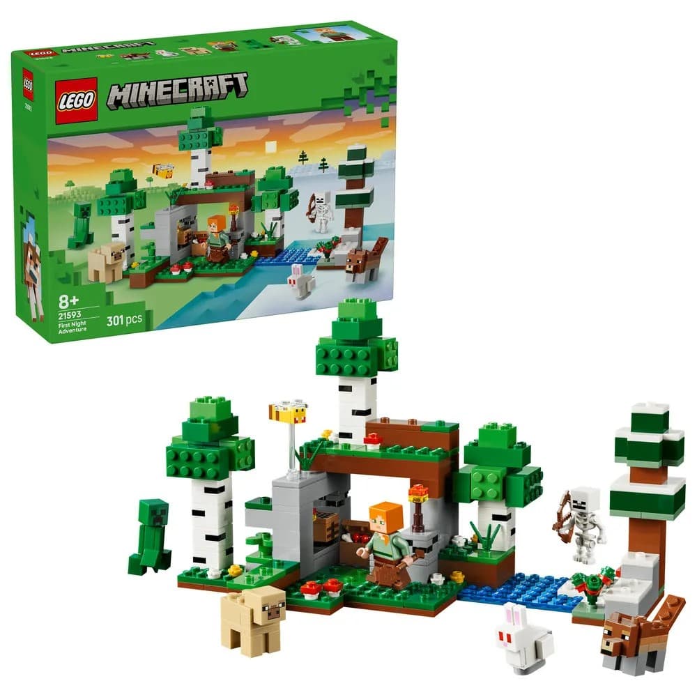 Конструктор "LEGO" Minecraft Пригода першої ночі V29 №L21593 — фото товару | Канцелярський Сад