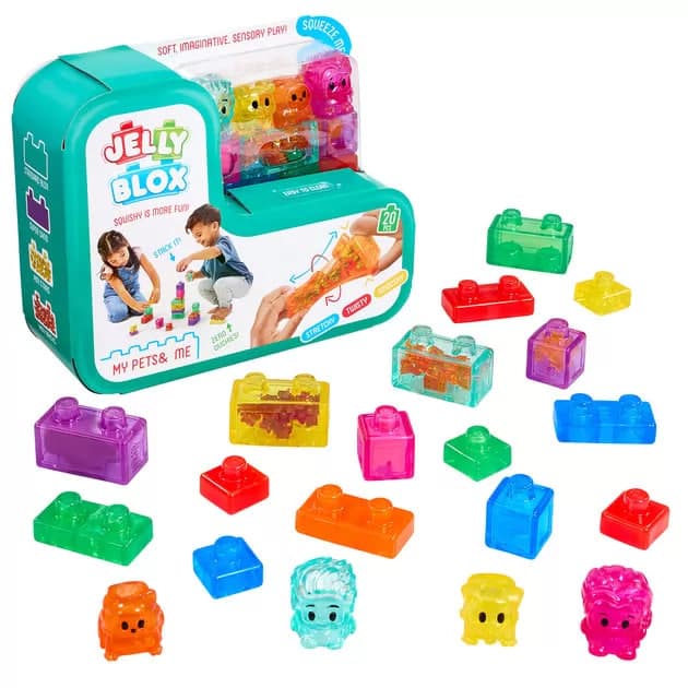 Конструктор сенсорний Jelly Blox - Друзі та улюбленці №934289/КіддіСвіт — фото товару | Канцелярський Сад