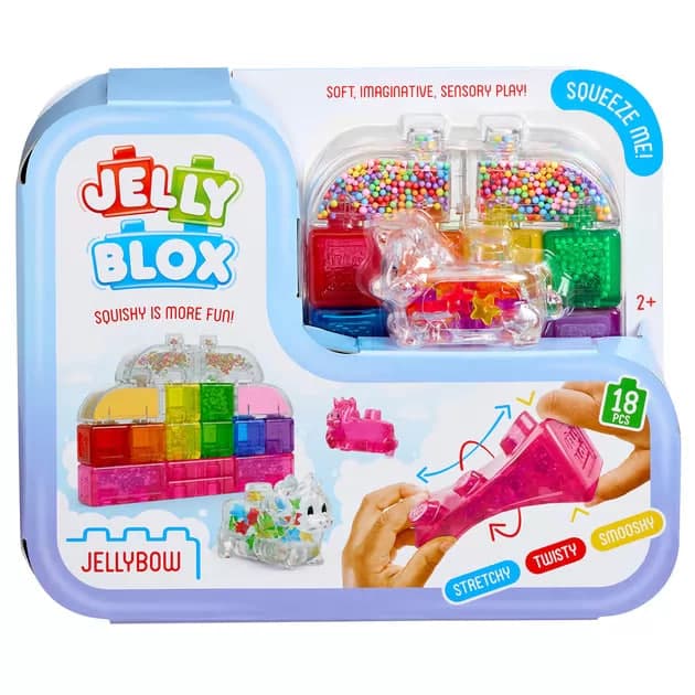 Конструктор сенсорний Jelly Blox - Веселка №937686/КіддіСвіт — фото товару | Канцелярський Сад