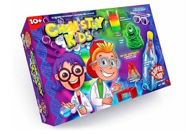 Набір для дослідів "Chemistry Kids" №CHK-01-01U,02U,03U,04U/Danko Toys — купити | Канцелярський Сад