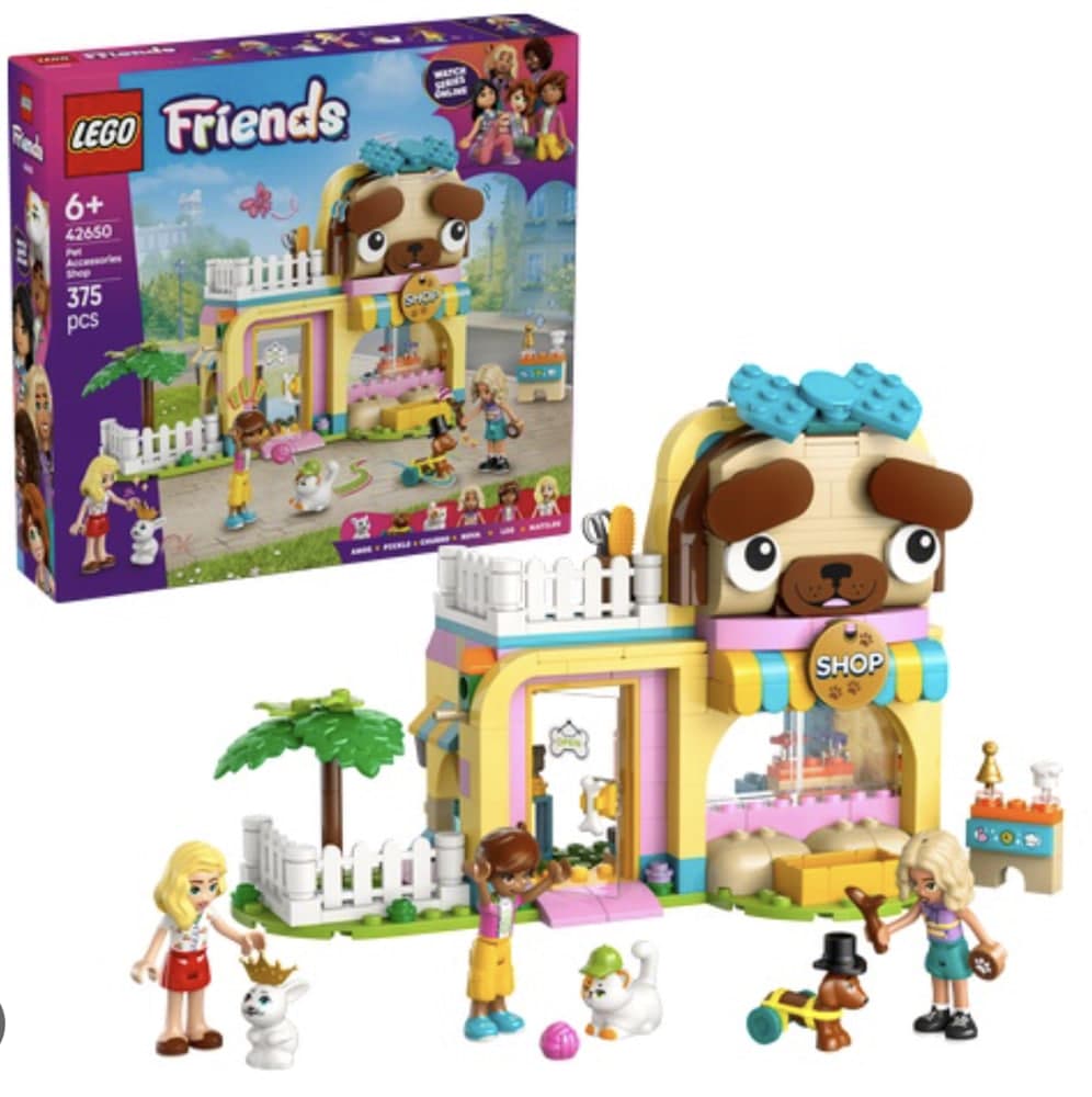 Конструктор "LEGO" Friends Магазин аксесуарів для домашніх улюбленців №83741/42650 — купити | Канцелярський Сад