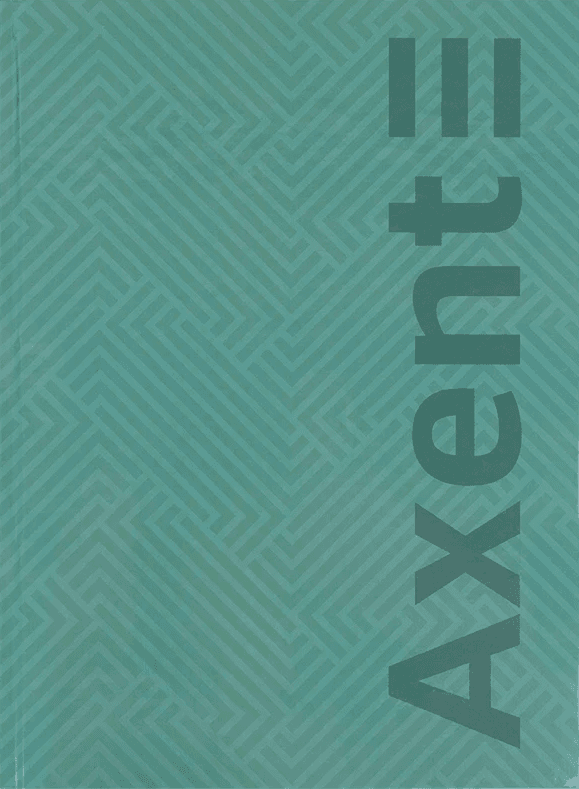 Книга-канц. А4 96арк. кліт. тв. обкл. "Pattern" бірюзова №8425-3-A/Axent — фото товару | Канцелярський Сад