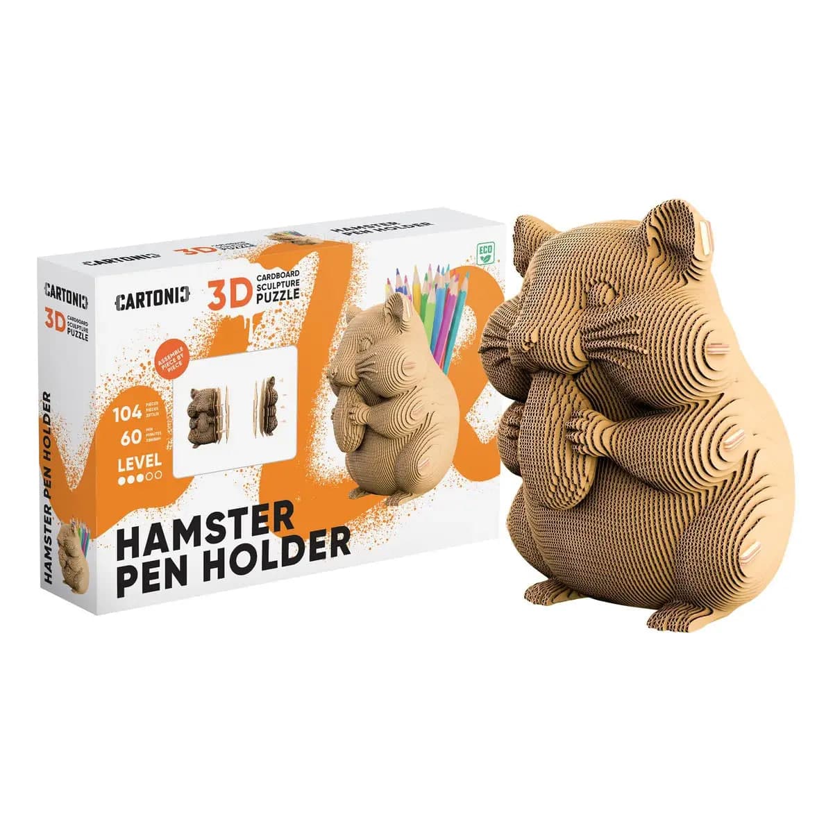 Пазли 3D "Cartonic" Hamster Pen Holder 104дет. — фото товару | Канцелярський Сад