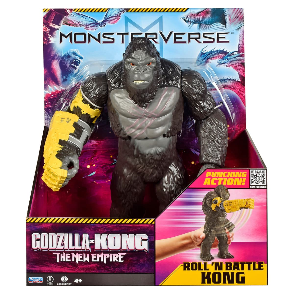 Фігурка Godzilla vs.Kong - Конг Гігант готовий до бою 28см №35922N/Кідді Світ — купити | Канцелярський Сад