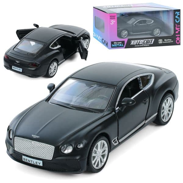 Машина інер-а метал. "Автосвіт" Bentley Continental GT 2018 12см,в кор-ці №AS-3132 — купити | Канцелярський Сад