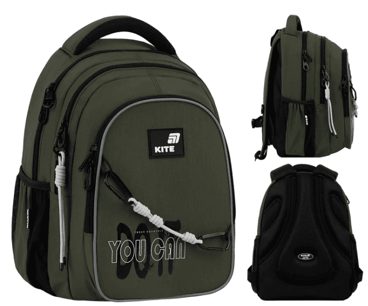 Рюкзак "Kite" Education teens Trust Yourself 3від.,2карм. №K26-8001M-2 — купити | Канцелярський Сад