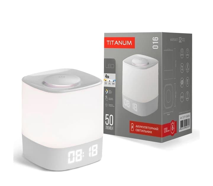 Світильник LED Titanum акум. TLTF-016RW — купити | Канцелярський Сад