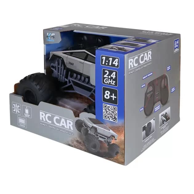 Автомобіль RK "BIGFOOT OFF-ROAD" CYBER RIDE акум.3.7V,2,4 ГГц №SL-8362ARHG/КіддіСвіт — фото товару | Канцелярський Сад