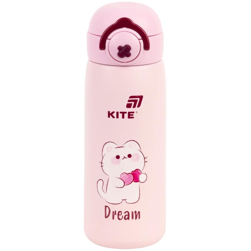 Термопляшка метал. 0,43л "Kite" Dream №K26-1221-3 — купити | Канцелярський Сад