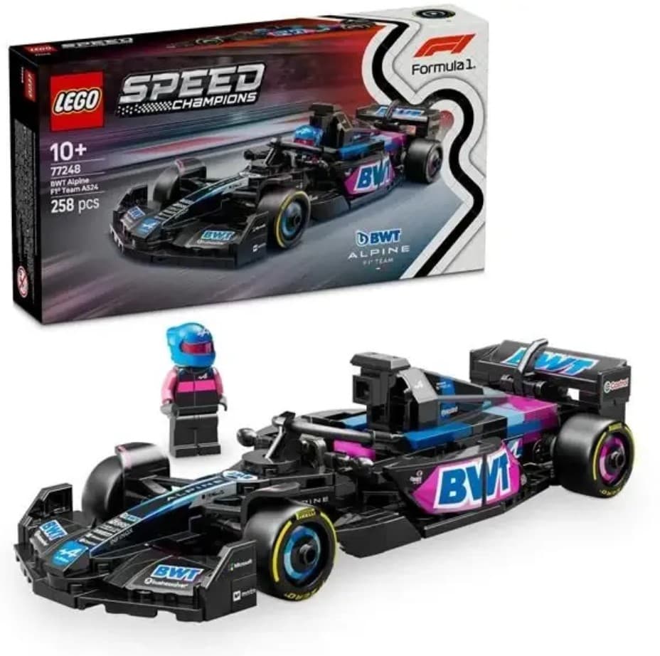 Конструктор "LEGO" Speed Champions BWT Alpine F1 Team A524 Race Car №L77248 — купити | Канцелярський Сад