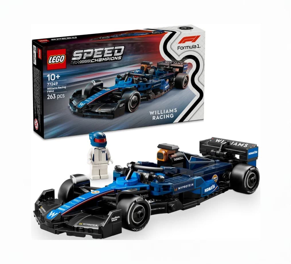 Конструктор "LEGO" Speed Champions Williams Racing FW46 F1 Race Car №L77249 — купити | Канцелярський Сад