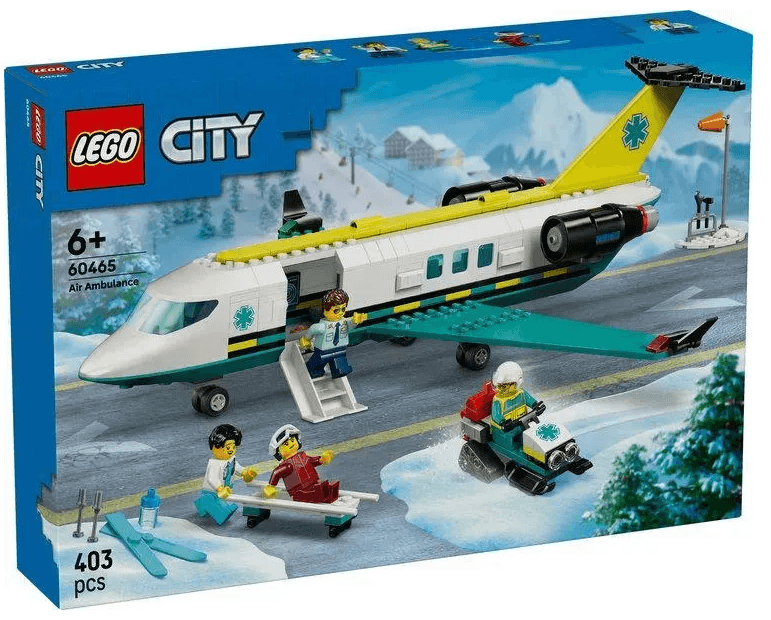 Конструктор "LEGO" City Літак швидкої медичної допомоги №60465 — фото товару | Канцелярський Сад
