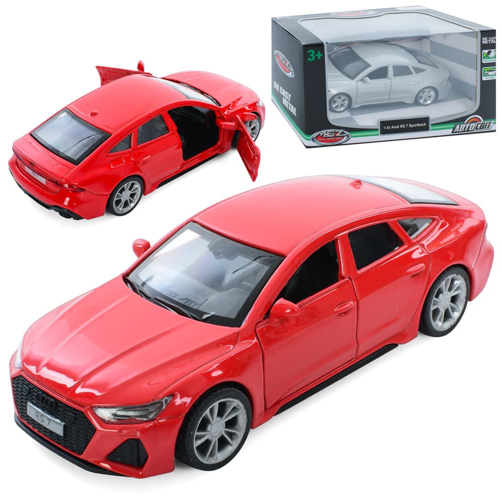 Машина метал. інер-а, "Автосвіт" Audi RS7 (1:43) 11см №AS-3072 — купити | Канцелярський Сад