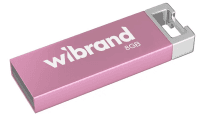 Флеш-пам`ять 8GB "Wibrand" Chameleon USB2.0 Pink №0742 — купити | Канцелярський Сад