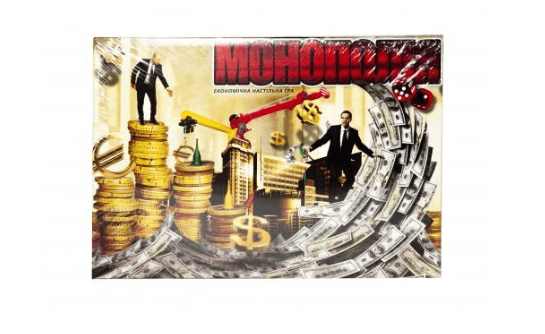 Гра "Monopolist" укр. №SPG08-02-U/DankoToys — купити | Канцелярський Сад