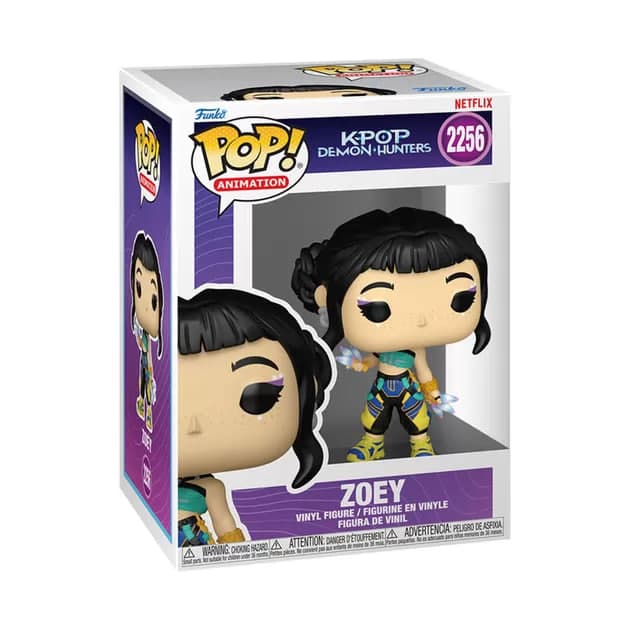 Фігурка Funko Pop! cерії "Кейпоп-мисливиці на демонів" - Зої №95267/Кідді Світ — фото товару | Канцелярський Сад