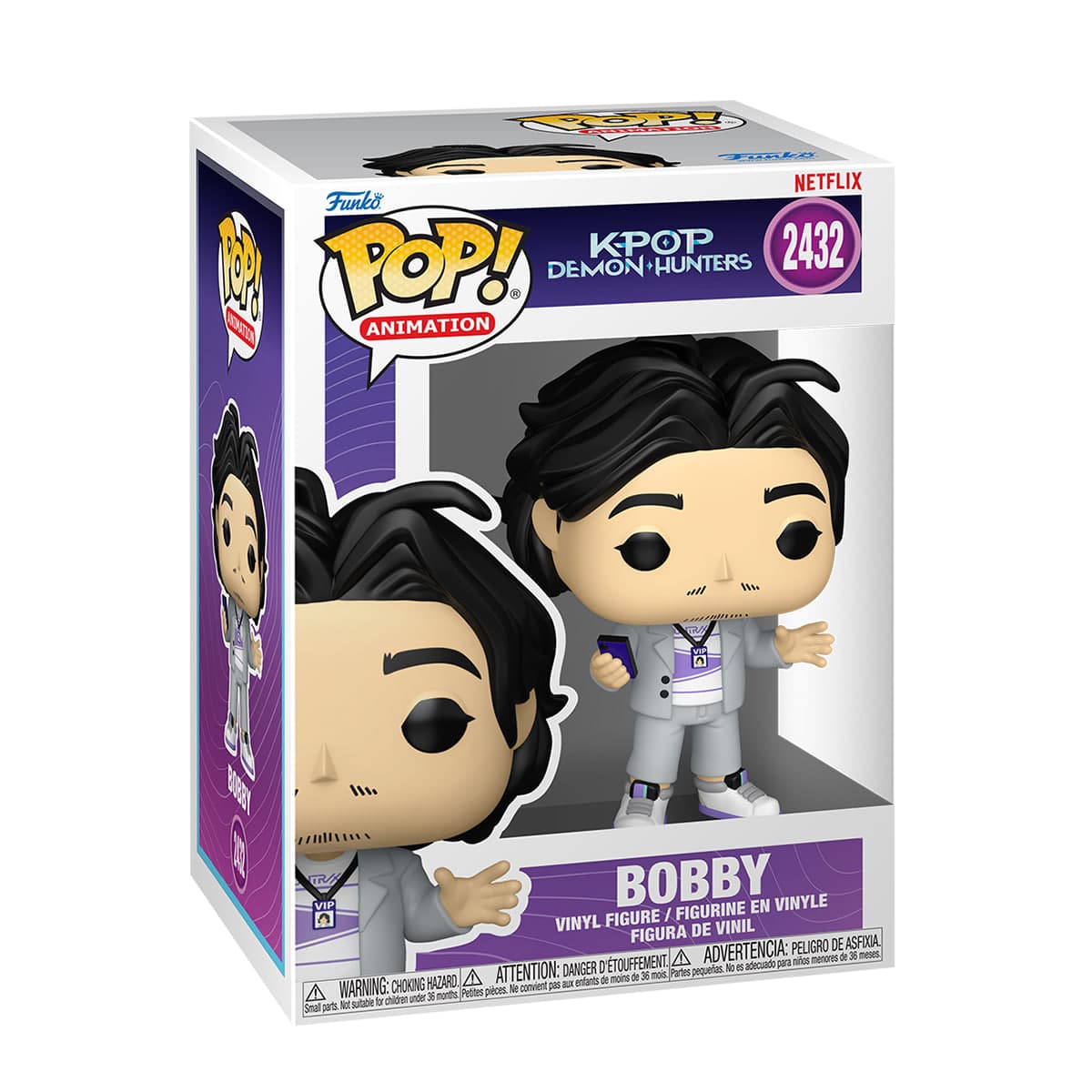 Фігурка Funko Pop! cерії "Кейпоп-мисливиці на демонів" S2- Боббі №95804/Кідді Світ — фото товару | Канцелярський Сад