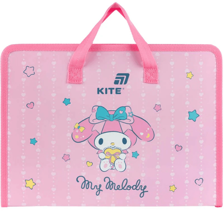 Папка-портфель "Kite" №HK26-202 А4,на блиск. My Melody — купити | Канцелярський Сад