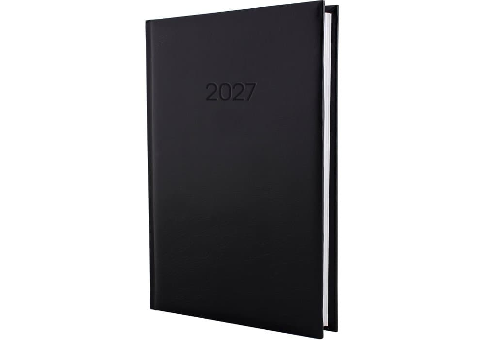 Щоден. А5 "Economix" дат2027 Allegra чорний №E21691-01 — фото товару | Канцелярський Сад