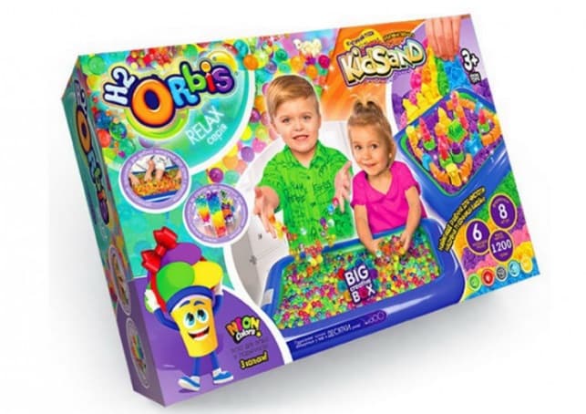 Набір для творч. "DankoToys" Big Creative Box H2Orbis (укр) №ORBK-01-01U/DankoToys — купити | Канцелярський Сад