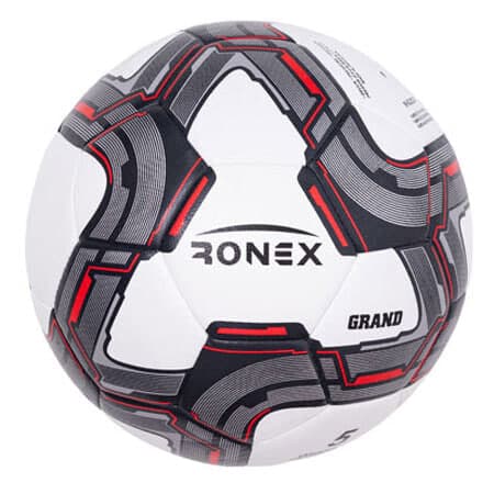 М'яч футбольний Ronex Grand сірий №PHG202309 — фото товару | Канцелярський Сад