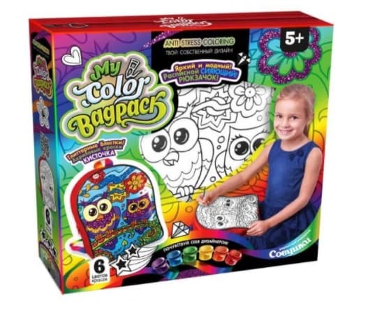 Набір креативної творчості "My Color Pet-Bag" сумочка №CPB-01-01U,02U,03U/DankoToys — купити | Канцелярський Сад
