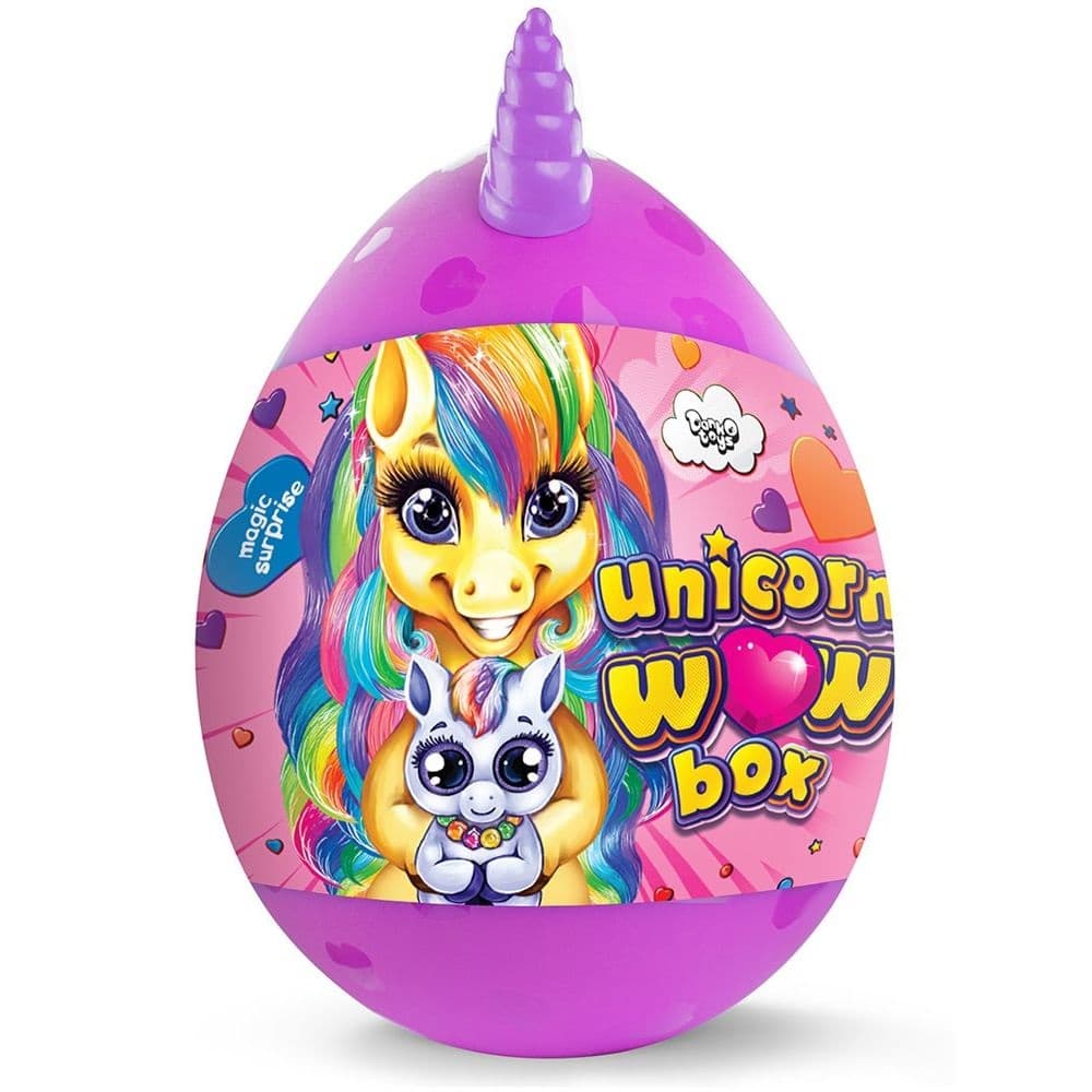 Набір креативної творчості "Unicorn WOW Box" №UWB-01-01U/DankoToys — купити | Канцелярський Сад