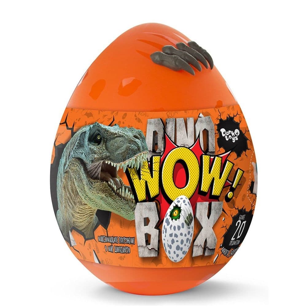 Набір креативної творчості "Dino WOW Box" №DWB-01-01U/DankoToys — фото товару | Канцелярський Сад