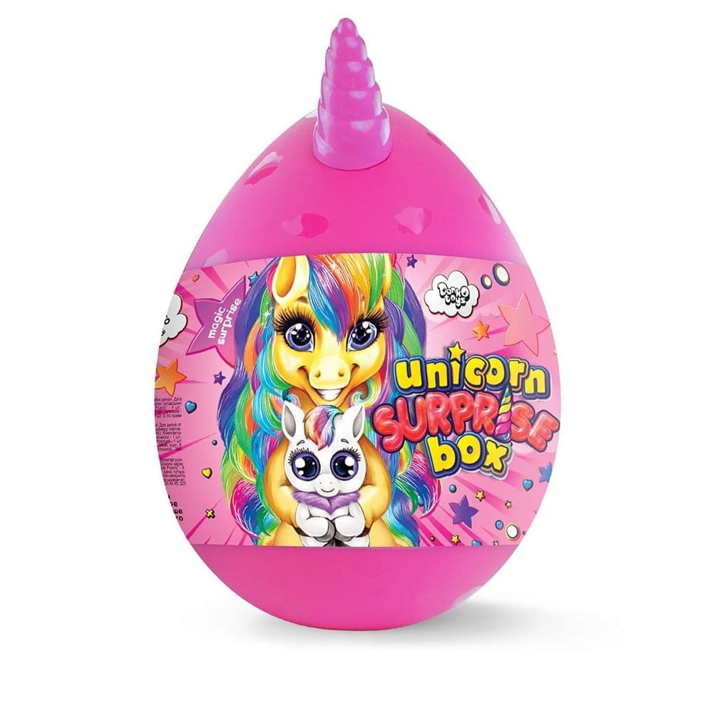Набір креативної творчості "Unicorn Surprise Box" №USB-01-01U/DankoToys — купити | Канцелярський Сад
