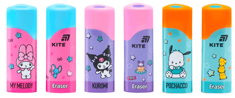 Гумка "Kite" Hello Kitty кольор. №HK26-1269 — купити | Канцелярський Сад