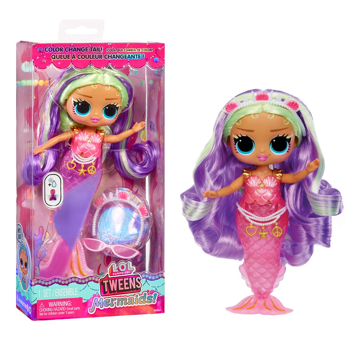 Ігровий набір з лялькою "L.O.L Surprise" Tweens Mermaids!– Клео Коув №510437/КіддіСвіт — фото товару | Канцелярський Сад