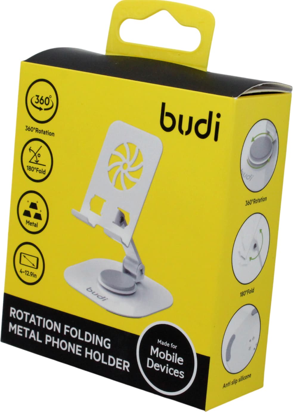 Тримач для телефону "Budi" №CM583W white/Breidon — купити | Канцелярський Сад