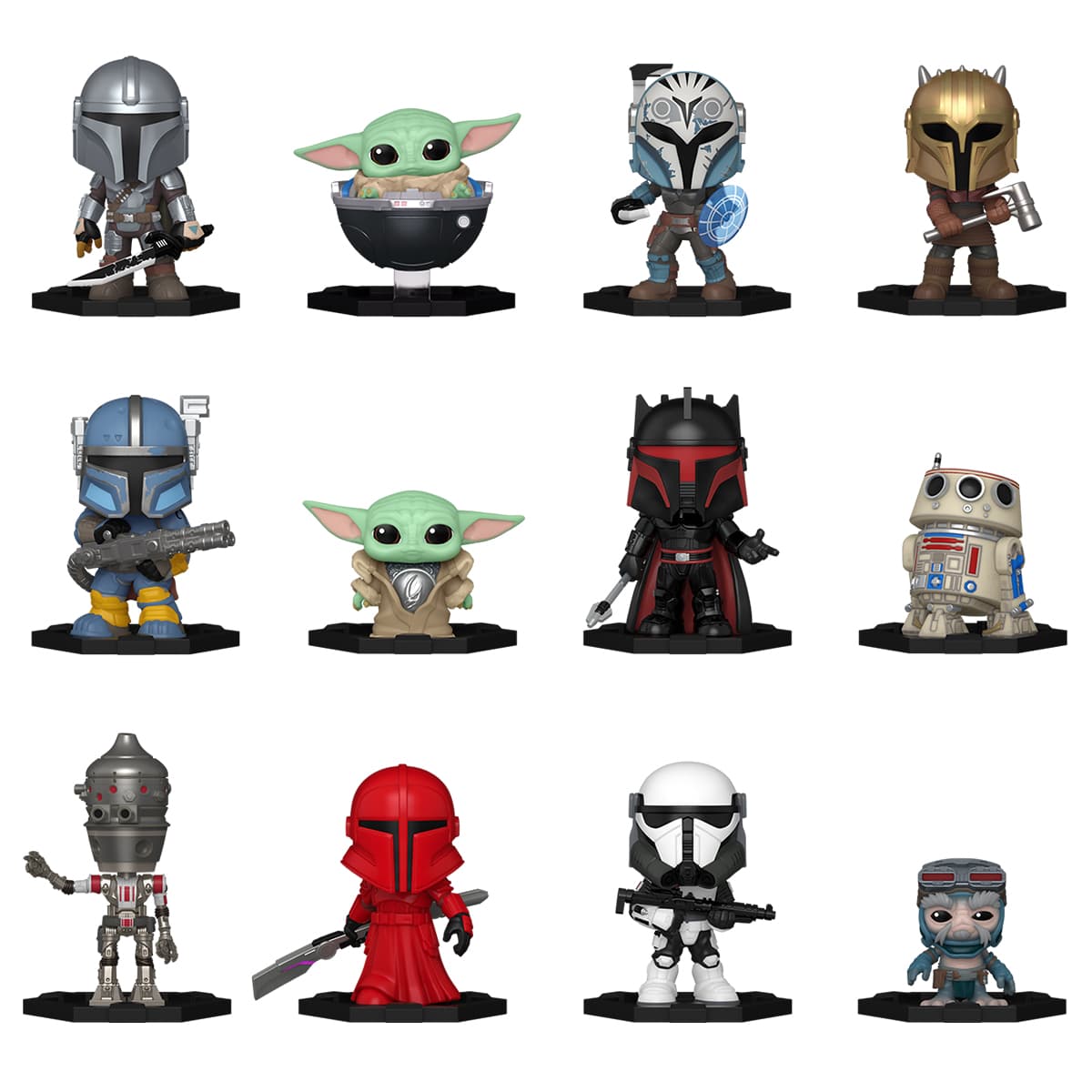 Фігурка FUNKO MYSTERY MINIS - Мандалорець №81366/Кідді Світ — купити | Канцелярський Сад