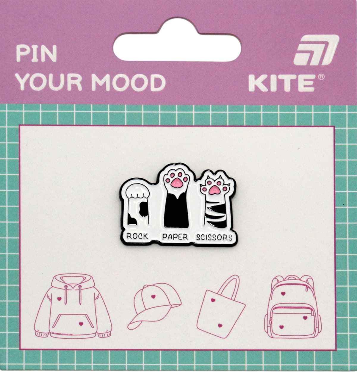 Значок пін метал. "Kite" №K26-3025-11 — купити | Канцелярський Сад