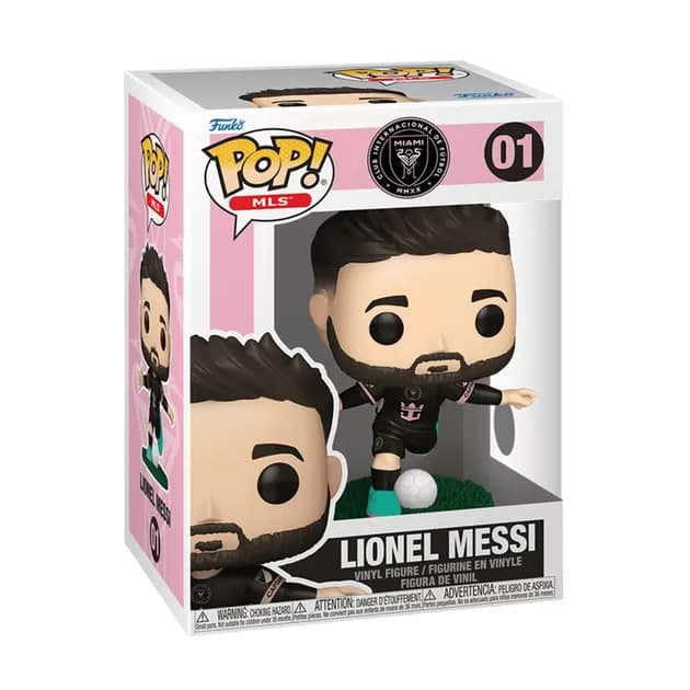Фігурка Funko Pop! cерії "Футбол: Інтер Маямі" - Ліонель Мессі №88617/Кідді Світ — фото товару | Канцелярський Сад