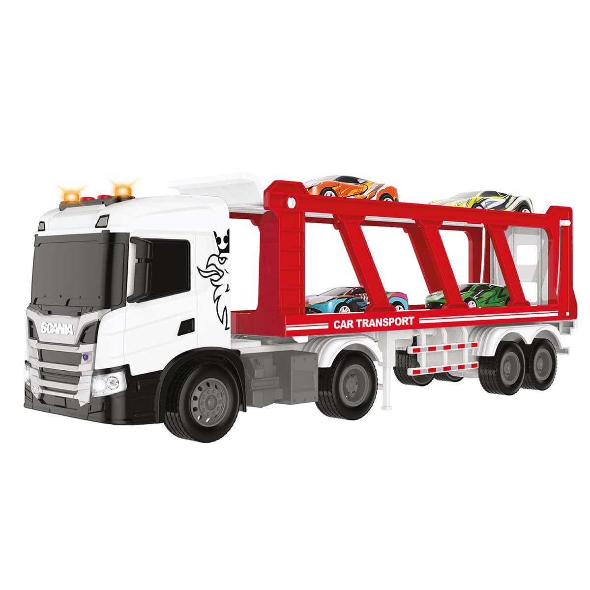 Ігровий набір "Technodrive" Large Truck Автоперевізник SCANIA №6414KS/КіддіСвіт — купити | Канцелярський Сад
