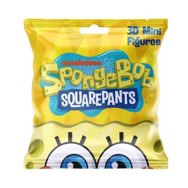 Колекційна фігурка "Spongebob" - Губка Боб №SB3D-2025/КіддіСвіт — фото товару | Канцелярський Сад
