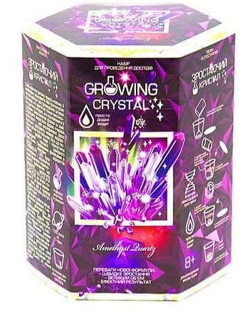 Набір для дослідів "Growing crystal" №GRK-01-01U,02U,03U/Danko Toys — купити | Канцелярський Сад