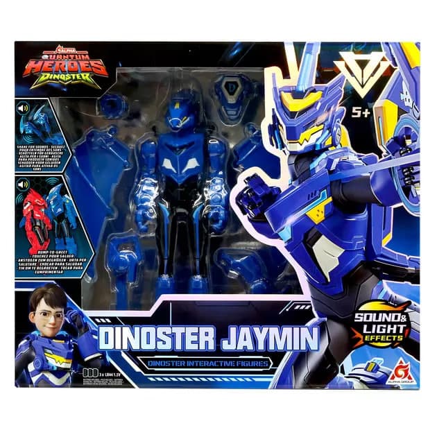 Фігурка Dinoster - Джей Мін, з аксес.(світло, звук) №EU583834/КіддіСвіт — купити | Канцелярський Сад