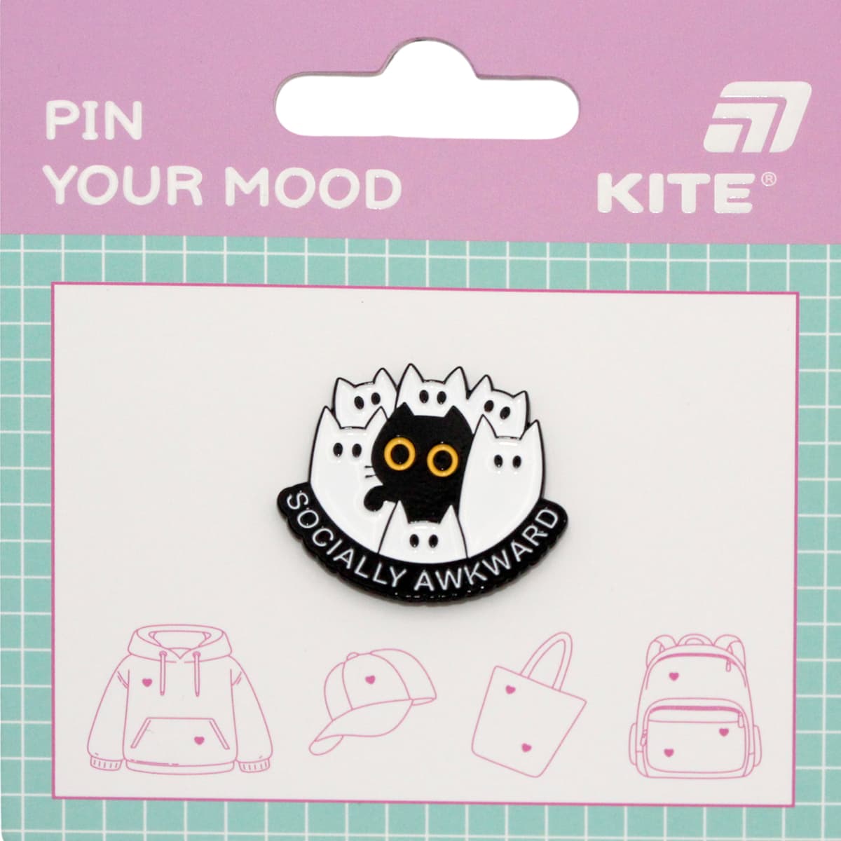 Значок пін метал. "Kite" №K26-3025-8 — купити | Канцелярський Сад