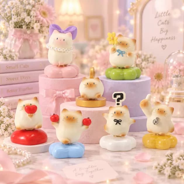 Колекційна фігурка "POP TOP Things Woo - Cat Cat PAI" - Котики щастя №W1244-25/КіддіСвіт — фото товару | Канцелярський Сад