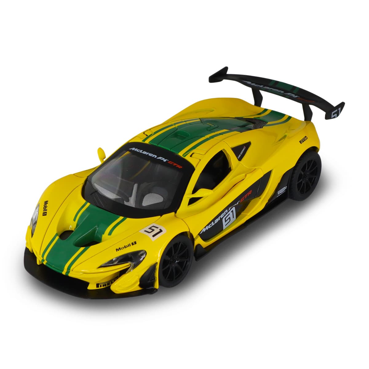 Автомодель "Technodriver" Mclaren P1 (1:24) жовтий №250943MLP1YW/КіддіСвіт — фото товару | Канцелярський Сад