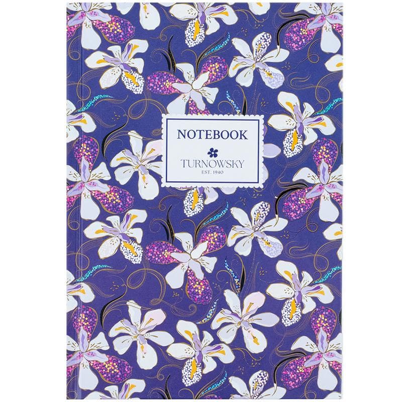 Блокнот А5 96арк. кліт. тв. обкл. "Turnowsky Floral 5" №8457-14-A-TR/Axent — купити | Канцелярський Сад