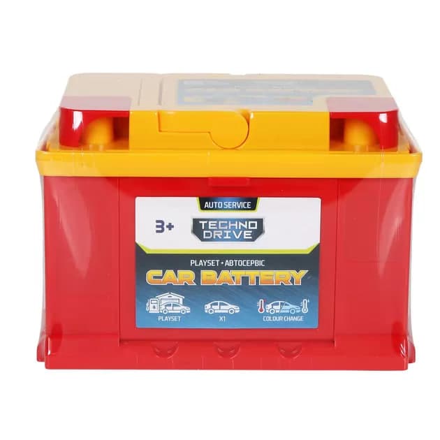 Ігровий набір "Car Battery" Автосервіс з мінімоделлю зміни колір №SK-121SKS/КіддіСвіт — фото товару | Канцелярський Сад