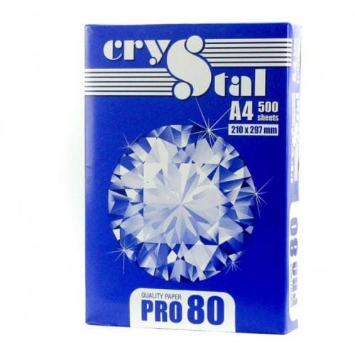Папір офісний А5 "Crystal Pro 80" С (500арк) — фото товару | Канцелярський Сад