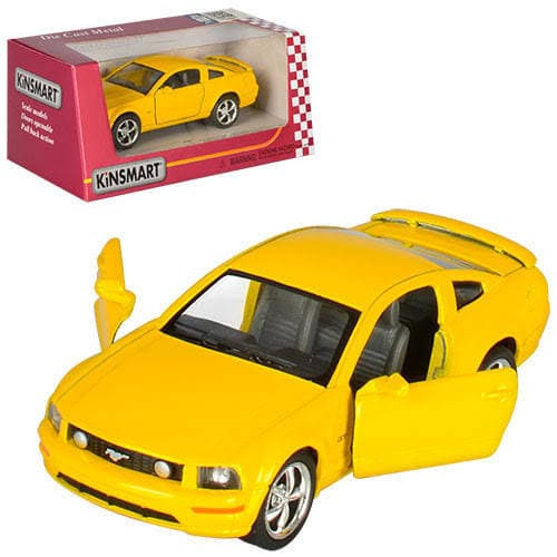 Машина метал. "Kinsmart" Ford Mustang GT 2006,в кор-ці,16х8,5х7,5см №KT5091WF/KT5091FW — фото товару | Канцелярський Сад