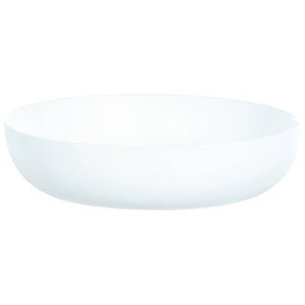 Блюдо скло "Luminark. Friends Time White" 25см №P6282 — фото товару | Канцелярський Сад