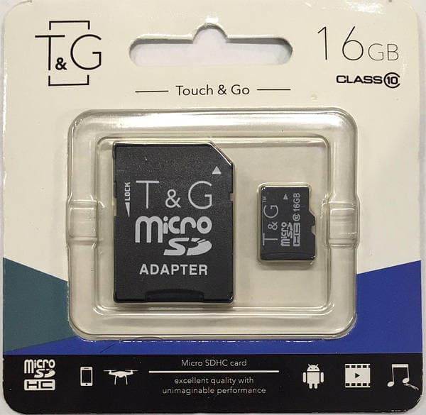 Карта пам`яті 16Gb Micro-SDHC(UHS-1) Mibrand class10 №1901 — купити | Канцелярський Сад
